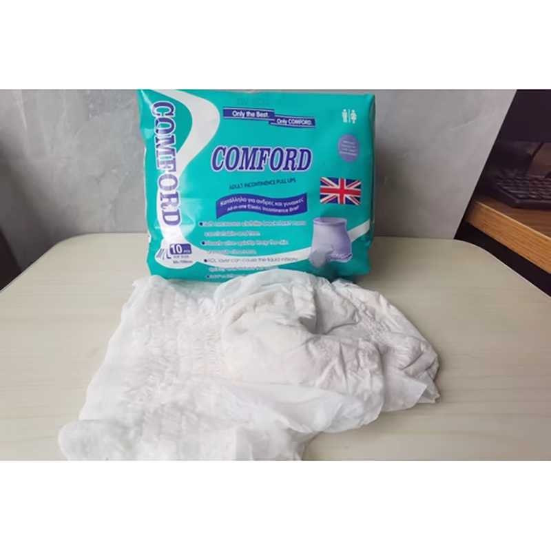 Old Person Adult Pullups Pants Diaper Wholesale Quick Dry Breathable Fluff Pulp